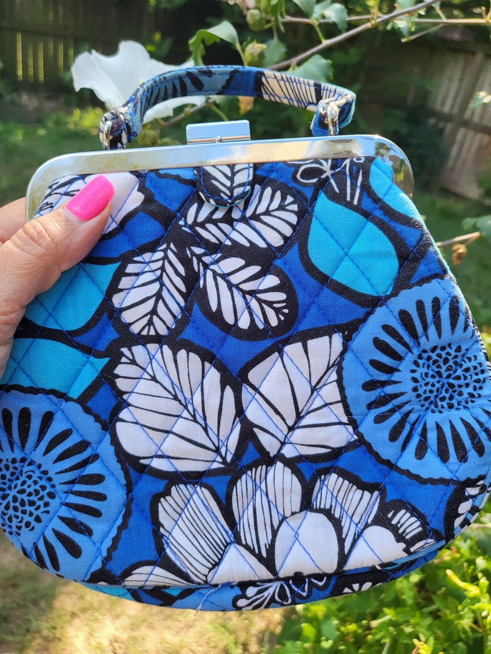 Vera Bradley Handle Snap Purse